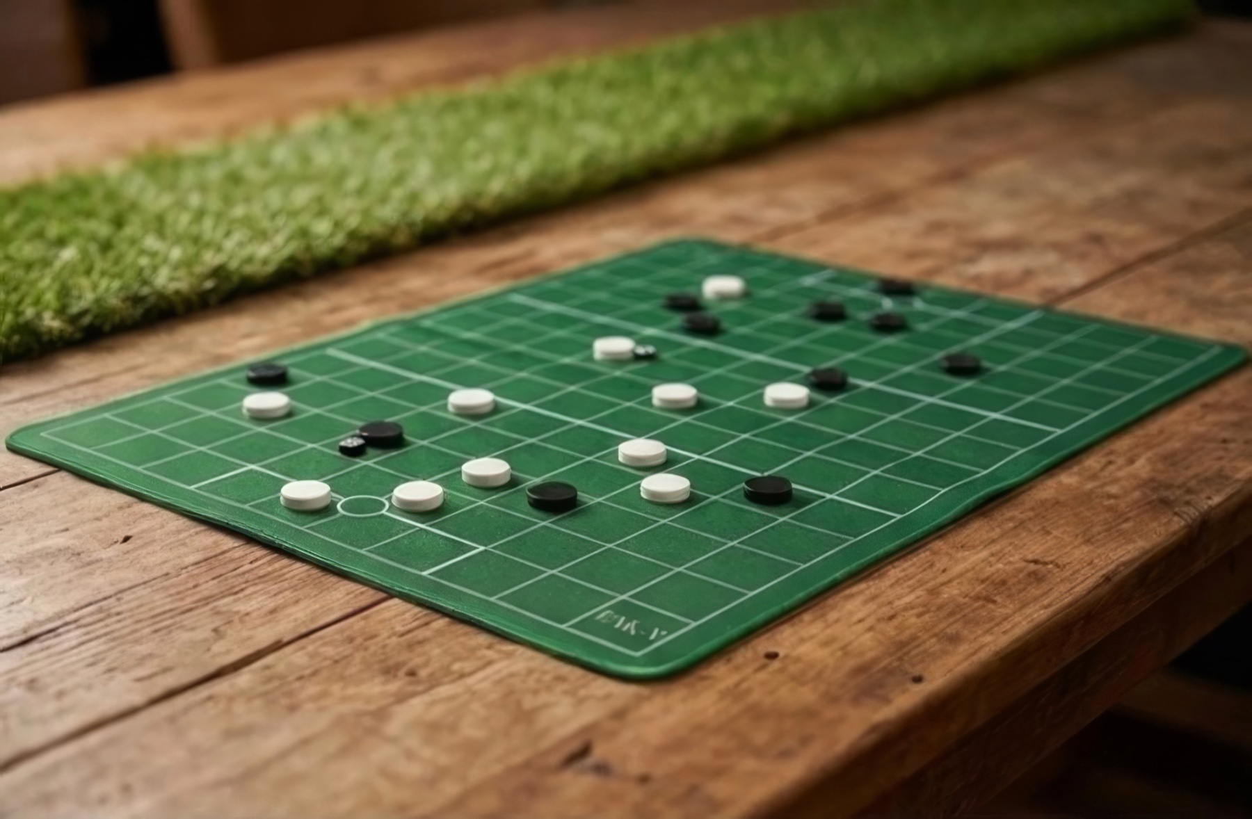 The Taka board on a wooden table